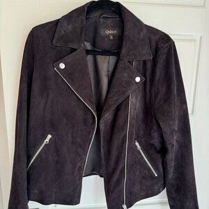 Quince Suede Biker Jacket